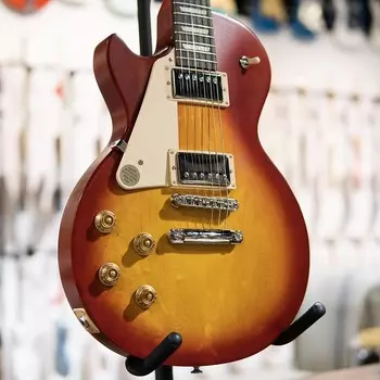 Gibson Les Paul Tribute Left Handed - Satin Cherry Sunburst - Чехол Soft Shell LPTR00LWSNH1