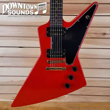 Gibson Lzzy Hale Signature Explorerbird с жестким футляром - красный кардинал LZZY HALE SIGNATURE EXPLORERBIRD - CARDINAL RED