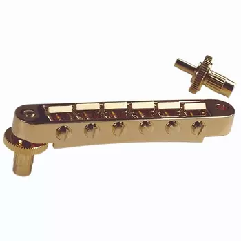 Gibson Nashville Tune-O-Matic Бридж Золотой Nashville Tune-O-Matic Bridge