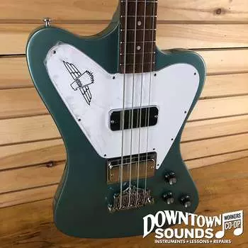 Gibson Non-Reverse Thunderbird с жестким футляром - Inverness Green NON-REVERSE THUNDERBIRD - INVERNESS GREEN
