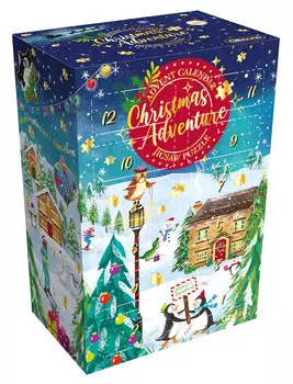 Гибсонс, Пазл «Рождественские шалости» (Адвент-календарь), 42-60 шт. Gibsons