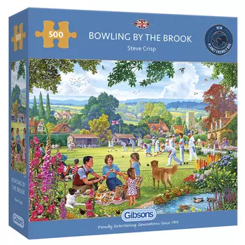 Гибсоны, пазл, Боулинг у ручья, 500 шт. Gibsons