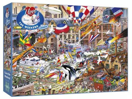 Гибсоны, пазл Люблю выходные, 1000 шт. Gibsons