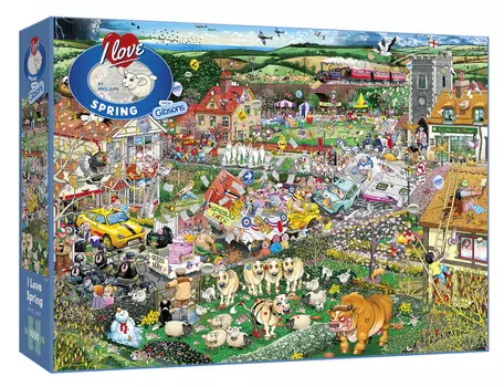 Гибсоны, пазл Я люблю весну, 1000 шт. Gibsons
