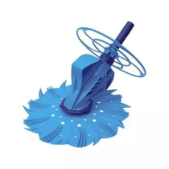 Гидравлический робот для бассейна "Геркулес" с мембраной HABITAT ET JARDIN, синий