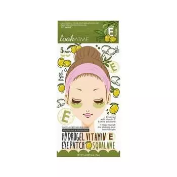 Гидрогелевые патчи для глаз с витамином Е и скваланом, патчи для глаз с витамином Е, 10 шт. Look At Me