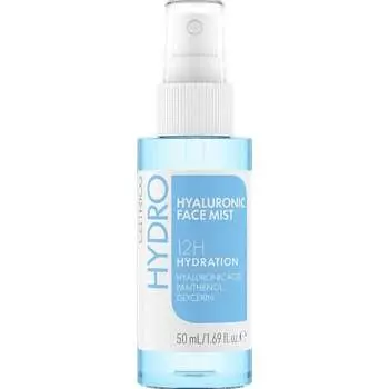 Гидрогиалуроновый спрей для лица Catrice, 50 ml