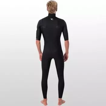 Гидрокостюм Dawn Patrol Performance 2/2 GB с молнией на груди из нержавеющей стали мужской Rip Curl, черный