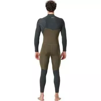 Гидрокостюм Flex Skin с молнией спереди Equation 4/3 мм мужской Picture Organic, цвет Dark Army Green