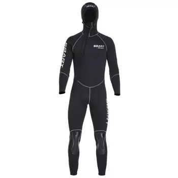 Гидрокостюм SBART 7 мм, утолщенный, бархатный, морозостойкий и теплый цельный костюм для серфинга [пожалуйста, обратитесь в службу поддержки клиентов, чтобы узнать цвет и размер]