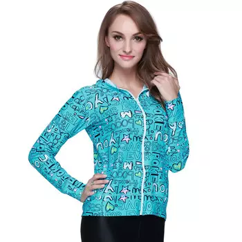 Гидрокостюм SBART, костюм медузы, сплит-пляж, солнцезащитный купальник с длинными рукавами, гидрокостюм (женский), 912, цвет английской орхидеи