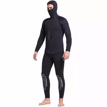 Гидрокостюм Sharbat 3 мм, цельный жилет из двух частей, купальник с разрезом, костюм медузы S (для получения других характеристик, пожалуйста, свяжитесь со службой поддержки клиентов) SBART