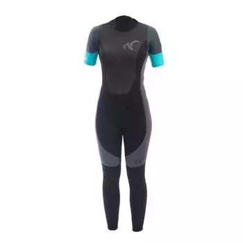 Гидрокостюм Sidney для Sup Surf - неопрен 3 мм с рукавами из лайкры - женский WATRFLAG, черный