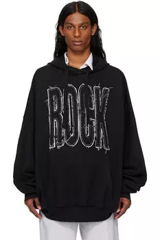 Гигантский худи Vaquera, черный