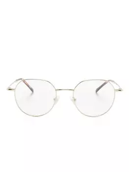 GIGI STUDIOS очки May в геометричной оправе, золотой