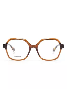 GIGI STUDIOS очки Rafaella, коричневый