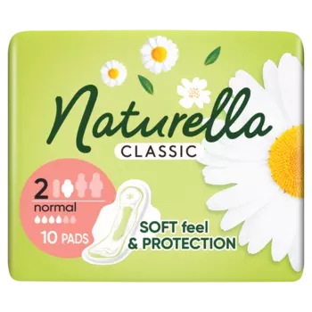 Гигиенические прокладки, 10 шт./1 упаковка. Naturella Classic normal camomile