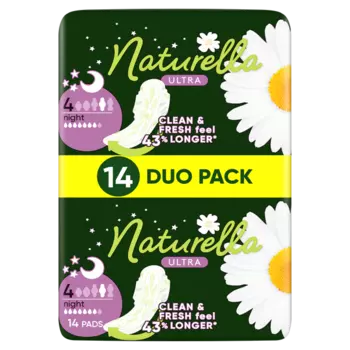 Гигиенические прокладки, 14 шт./1 упаковка. Naturella Ultra night camomile
