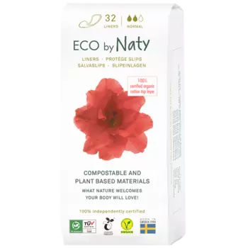 Гигиенические прокладки, 32 шт./1 упаковка. Eco By Naty Normal