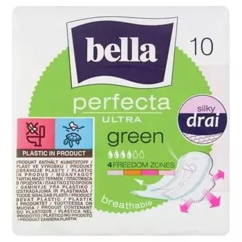 Гигиенические прокладки Bella Perfecta Ultra Green, 10 шт.