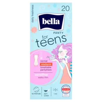 Гигиенические прокладки для чувствительной кожи, 20 шт./1 упаковка. Bella For teens