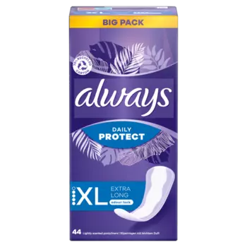 Гигиенические прокладки Long Plus, 44 шт./1 упаковка. Always Daily protect