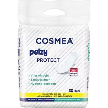 Гигиенические прокладки Pelzy Protect впитывающие прокладки Cosmea, 30 шт.