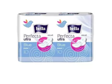 Гигиенические прокладки Perfecta синие, 20 шт. Bella