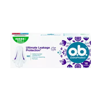 Гигиенические тампоны Super plus, 16 шт./1 упаковка. O.B. Extra protect