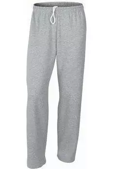 Gildan Mens Heavy Blend Open Bottom Sweatpant / Jogging Брюки, цвет sport grey