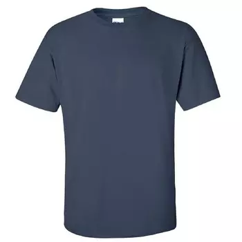 Gildan Мужская футболка из ультрахлопка с коротким рукавом Floso, цвет Blue Dusk