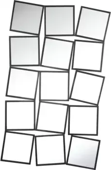 GILDE Настенное зеркало "Зеркало", (1 шт.) 74х120,5х1,2 см, цвет mattschwarz