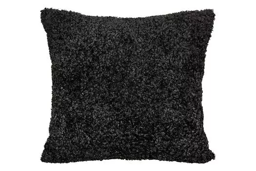 GILDE Подушка квадратная, "Blacky", полиэстер, черный, Ш. 45 см, В. 45 см 47446