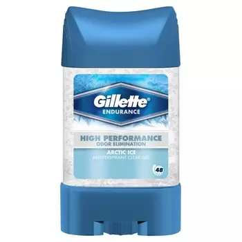 Gillette, Endurance High Performance, гель-антиперспирант Arctic Ice для мужчин, 70 мл