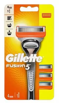Gillette Fusion 5 бритва для мужчин, 1 шт.