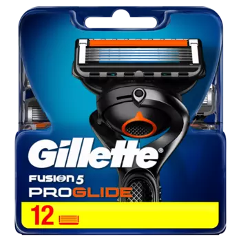 Gillette Fusion Proglide картриджи для бритвы, 12 шт./1 упаковка