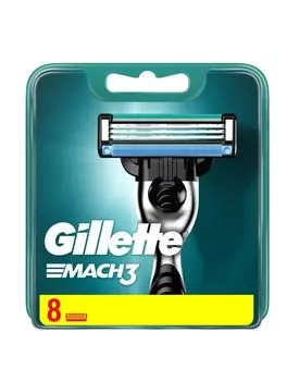 Gillette Mach 3 картриджи для бритвы, 8 op.