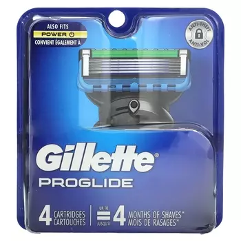Gillette Proglide 4 картриджа