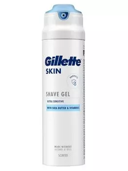 Gillette Skin Ultra Sensitive гель для бритья, 200 ml