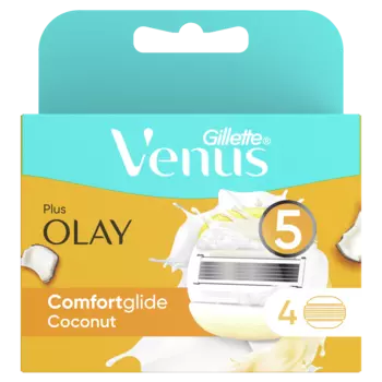 Gillette Venus Olay ComfortGlide картриджи для женской бритвы, 4 шт/1 упаковка