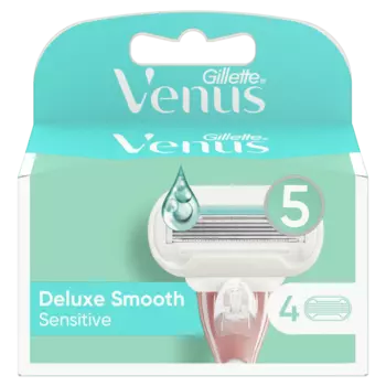 Gillette Venus Sensitive картриджи для женской бритвы, 4 шт/1 упаковка