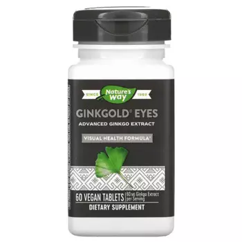 Ginkgold Eyes Nature's Way, 60 таблеток