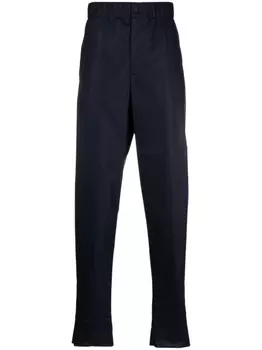 Giorgio Armani брюки с эластичным поясом, синий