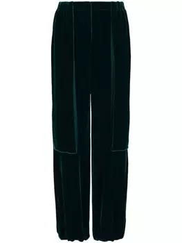Giorgio Armani брюки с эластичным поясом, зеленый