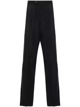 Giorgio Armani брюки со складками, синий