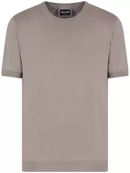 Giorgio Armani джемпер тонкой вязки, нейтральный