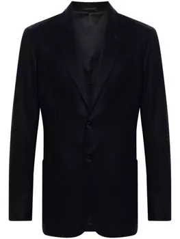 Giorgio Armani фетровый пиджак, синий