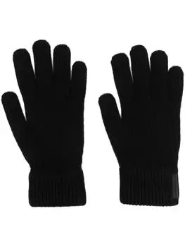 Giorgio Armani кашемировые перчатки, черный