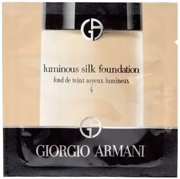 GIORGIO ARMANI LUMINOUS SILK FOUNDATION №. 4 - 5 образцов по 1 мл, всего 5 мл