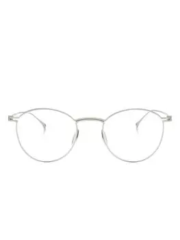 Giorgio Armani очки из коллаборации с Yuichi Toyama, серебристый